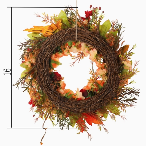 Hydrangea Wreath - Picture 2 of 5